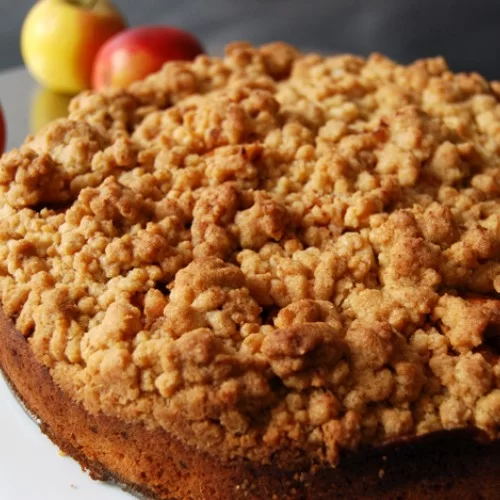 Tarta cu mere crumble Tarta cu mere crumble