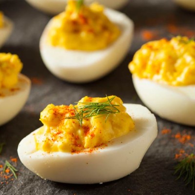 Ouă umplute (12 jumătăți de ou)