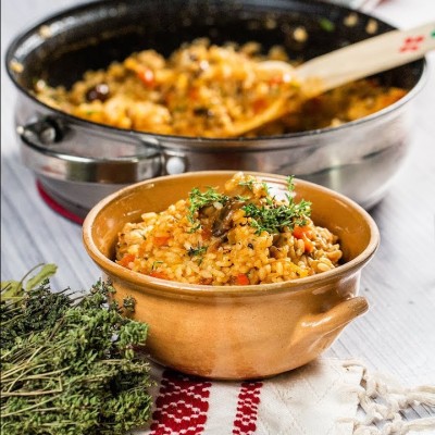 Pilaf sârbesc Pilaf sârbesc