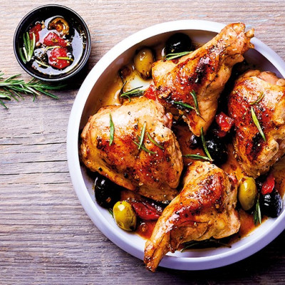 Friptura de iepure (pulpe) la cuptor