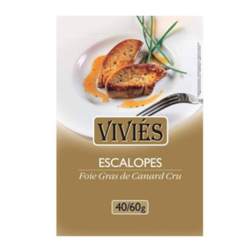 Escalop FOIE GRAS de RATA - 1000 gr. (devenat, portionat 40-60 gr.)